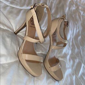 Size 8, nude heels